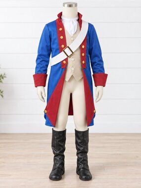CALIFORNIA COSTUMES American Patriot Revolutionary War Costume Kids XL/12-14 NWT